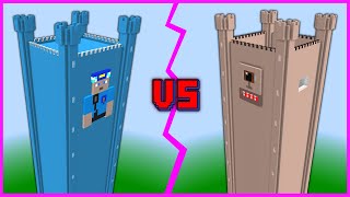 KEREM KOMİSER KULE VS TEPEGÖZ KULE! 😱 - Minecraft