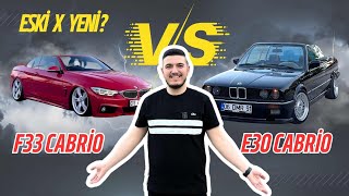Efsane Mi Modern Mi? E30 Cabrio Vs F33 Cabrio Kazanan Kim?