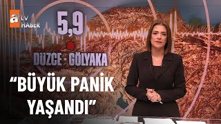 Düzce'de 5,9'luk deprem! - atv Haber 23 Kasım 2022