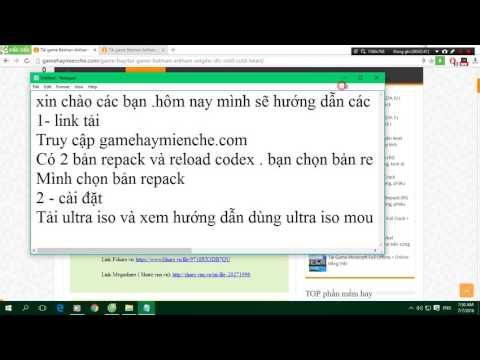 Hướng dẫn cài đặt batman arkham origins