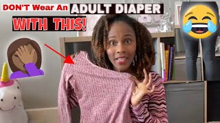 Trying On Regular Onesie Vs Abdl Wearing Goodnites Size Large 2021