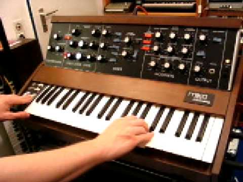 MOOG MINIMOOG - uncommon sounds | HQ DEMO