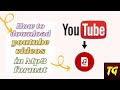 How to download YouTube Videos in Mp3 Format | Tech GenX