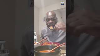 Watch What Odunlade Adekola & Funsho Adeolu Were Caught Eating At A Restaurant