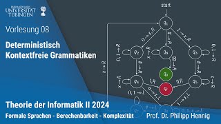 Theorie II - 08 - Deterministische Kontextfreie Grammatiken