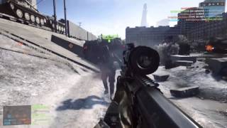 Friend and foe alike. Chasing the same tank. BF4?