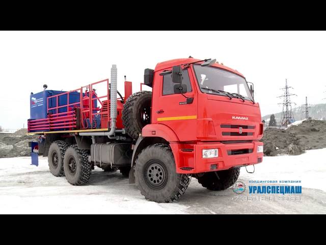 Цементировочный агрегат на шасси Камаз 43118 с насосом ЦН-26-32 | Производство Уралспецмаш