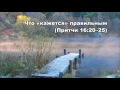 16.11.2015 Надежда на Господа (Притчи 16:20–33)