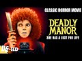 Deadly Manor | Full Slasher Horror Movie | Restored In HD | 90's Horror | English Movie