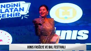 Hinis Fasulye Ve Bal Festi̇vali̇ Coşkuyla Yapildi