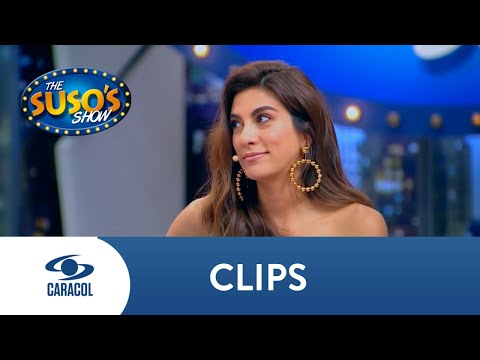 El reto de Suso el Paspi para Andrea Serna fue improvisar vendiendo sus productos | The Suso's Show