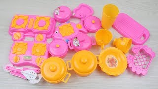 Toy Kitchen Set | Cooking Playset For Children | Kitchen Cooking PlaySet for Girls