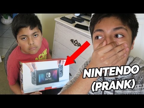 DESTROYING BROTHERS "NINTENDO SWITCH" PRANK! (GONE WRONG)