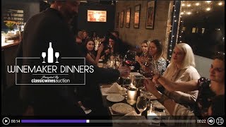 Classic Wine Auction Winemaker Dinners