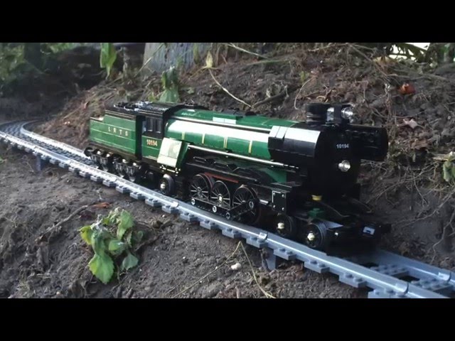 Epic Lego Train Track Will Take You For A Ride - Video