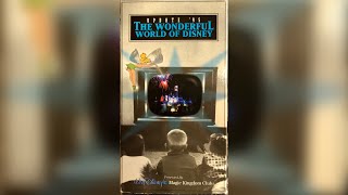 Update '95 The Wonderful World of Disney VHS
