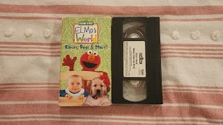 Openingclosing To Elmos World Babies Dogs And More 2000 Vhs