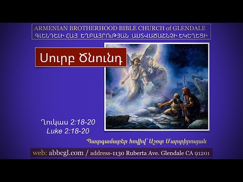 Սուրբ Ծնունդ - Աշոտ Մարտիրոսյան / Ashot Martirosyan