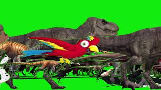 Pooja From Happy Monster Band Leading A Bigger Stampede Green Screen