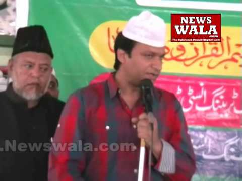 Akbaruddin Owaisi distributed prices at Baghdadi Masjid organized...