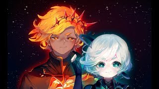 Sun / Moon -Anime | SpeedPaint | Paint Tool Sai