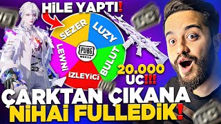 Çarktan Çikana 20.000 Uc Yeni̇ Ni̇hai̇ Fulledi̇k Hi̇le Yapti Pubg Mobile