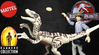 Mattel Hammond Collection Isla Sorna Velociraptor Encounter Pack Review Jp3 Female Raptor