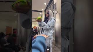Kayla Braxton Asks Zelina Vega To Share Her Snack With Her