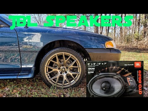 SN95 Mustang GT get JBL GTO speakers Installed