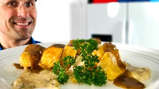 Make Awesome Chicken Breast w/ Truffle Mashed! | Ninja Foodi Pressure Cooker One Pot Meal Recipe
