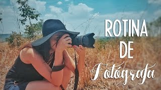 VLOG: ROTINA DE FOTÓGRAFA