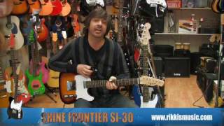 Shine Frontier SI-30 Electric Guitar Review by Rikki's Music Shop, Edinburgh