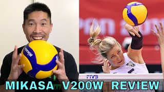 Мяч волейбольный №5 Mikasa MVA V200W Official FIVB (2435)