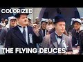 The Flying Deuces | COLORIZED | LAUREL & HARDY | Classic Movie
