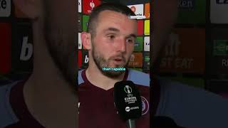 John Mcginn After His Side Suffered A Stunning 4-2 Defeat At Villa Park To Olympiacos 👀