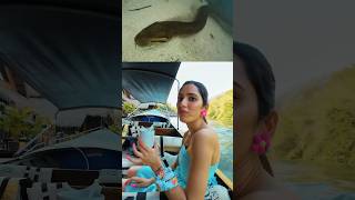 Snake Ke Sath Swimming 😱 #Neetubisht #Minivlog #Trendingonshorts #Trending