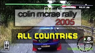 Colin Mcrae Rally 2005 Ps2 - All Countries 1080P Hd