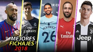 Los Mejores Fichajes Del 2018 Ft. Cristiano, Fred, Vidal, Alisson, Courtois, Vinicius, Y Mas