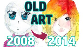 REACTING TO MY OLD ART | PART 1 | Middle School