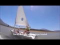 Daniel & Zoey sailing close hauled Daniel & Zoey sailing close hauled