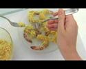 crispy prawns with coconut