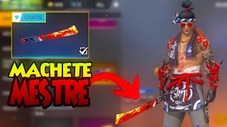 Corre Como Ganhar De Graça O Machete Mestre No Free Fire Nova Maneira 100% Funcional