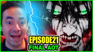 Rumbling Begins Erens New Founding An Attack On An Season 4 Episode 21 Breakdown Reaction