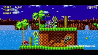 Sonic 1 Gameplay Green Hill Zone Act 2 Special Stage 2