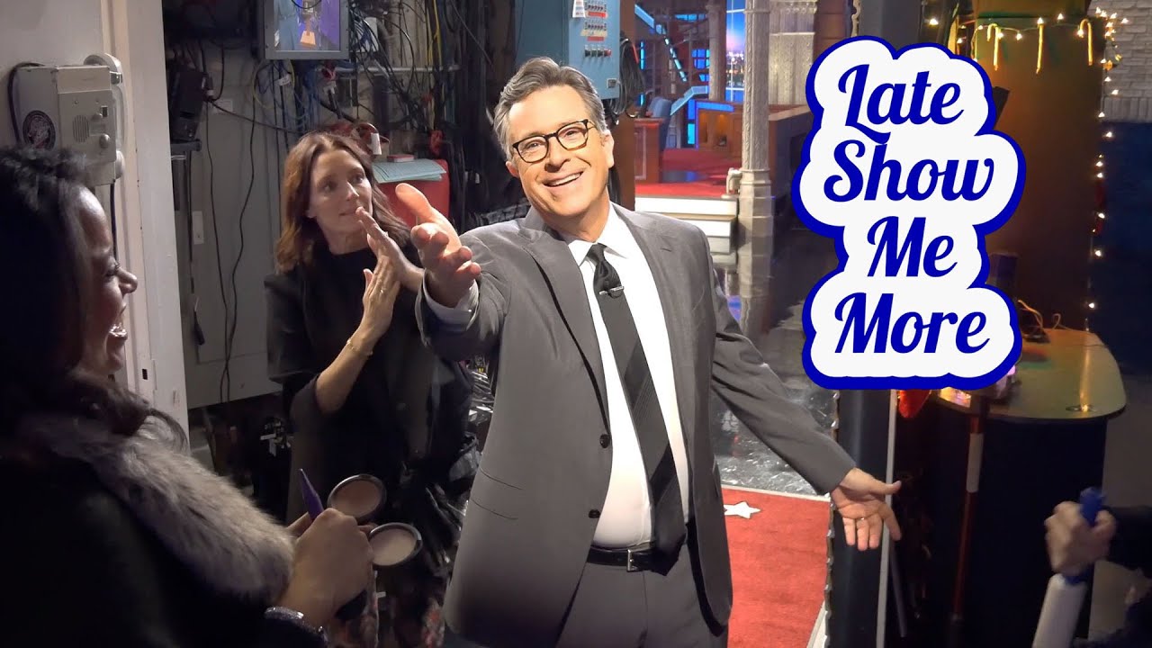 LATE SHOW ME MORE: "It's An Honor To Have You"