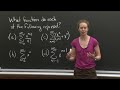 Power Series Practice | MIT 18.01SC Single Variable Calculus, Fall 2010