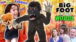 FINDING BIGFOOT, IN THE WOODS!!...WANTS TO TAKE HEIDI... ON THE HUNT FOR LITTLE BEAR!!
