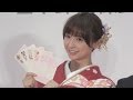 年賀はがき発売開始 篠田麻里子さん「300枚ぐらい書きたい」