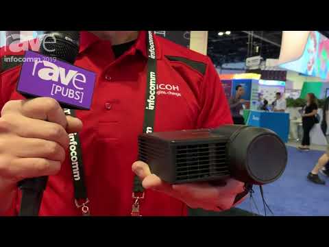InfoComm 2019: Ricoh Exhibits Its PJ WXC1110 Ultra Short Throw Pico Projector