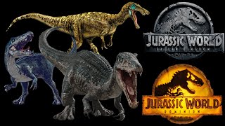 Juric World Saga 2018 - 2022 - Baryonyx Screen Time